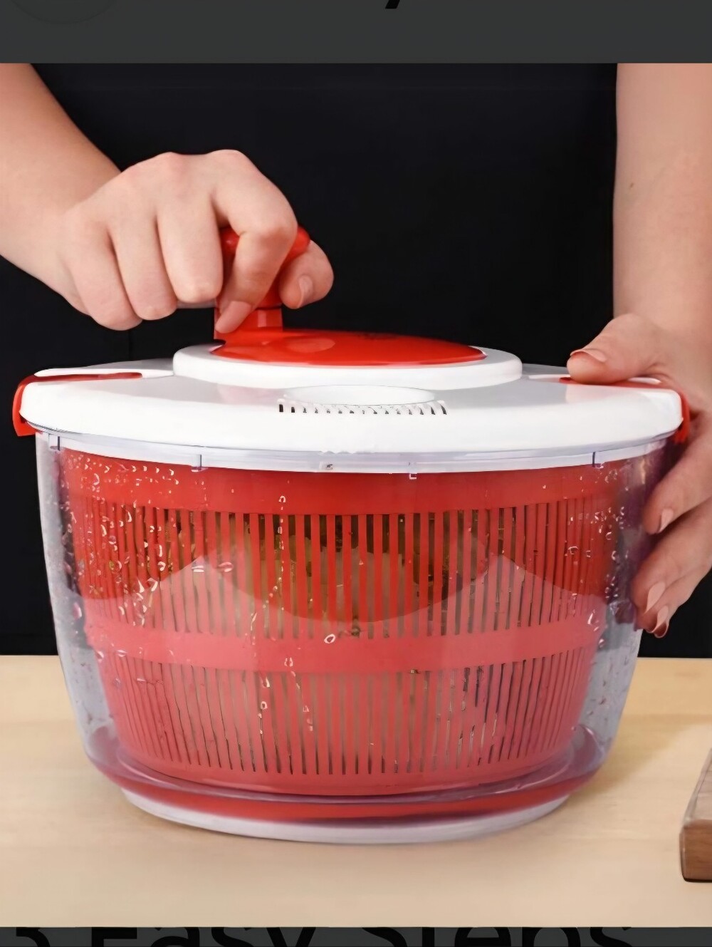 Vintage Tupperware 4.5 Liter Spin 'N Save Salad Spinner,#3779B-1,#3777B-1,#3776B